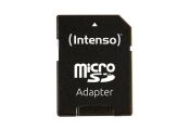 Intenso 3413491 Micro SD clase 10 128GB c/adapt