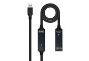 Nanocable Cable USB 3.0 Prolong. Amplificador 15 m