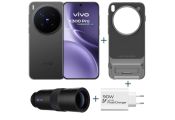 VIVO X300 Pro Black + funda + Teleobjetivo + ch90w