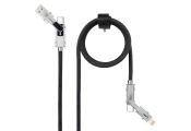 Nanocable Cable USB-C+USB-A/M LIGHTNING+USB-C/M 1M