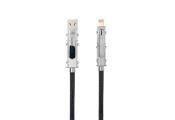 Nanocable Cable USB-C+USB-A/M LIGHTNING+USB-C/M 2M