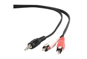Gembird Cable Audio MJACK RCA M/M 1,5 Mts