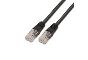 Aisens Latiguillo RJ45 CAT.6 UTP AWG24 negro 2.0m