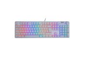 iggual Teclado gaming mec�nico PEARL RGB blanco