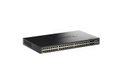 D-Link DGS-1530-52P/E Switch 48xG PoE 4xSFP+