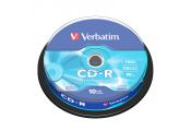 Verbatim CD-R 700MB 52x Tarrina 10Uds