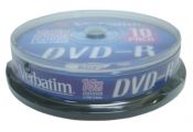 Verbatim DVD-R 4.7GB 16x Tarrina 10Uds