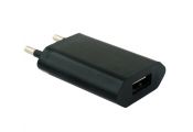 Cargador rapido usb 1A para Android Apple Iphone 4, 3, 3G, 3Gs, negro