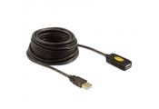 Delock Cable prolongador USB 2.0 10 metros