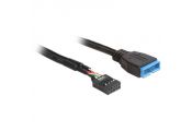 Delock Cable USB 2.0 Hembra/ USB 3.0 Macho