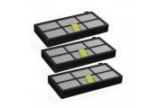 Pack Roomba serie 800-900: 2 filtros Hepa + kit de cepillos centrales