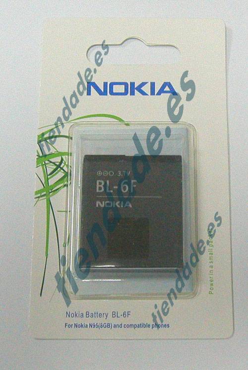 Bateria para Nokia BL-6F N95 8 GB