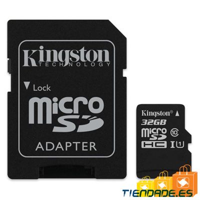 Kingston SDCS/32GB micro SD XC clase 10 32GB