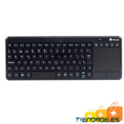 NGS Teclado inalmbrico con Touchpad Multimedia 2.