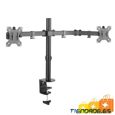 Tooq DB1232TN-B Soporte Monitor Mesa 2Brazos 13-32