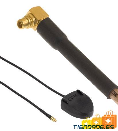 Antena MMCX 90 grados para receptores GPS PD365