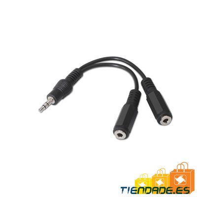 Nanocable Cable Audio Estreo 2Jack 3.5H Jack 3.5M