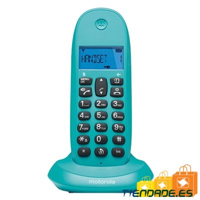 MOTOROLA C1001 LB+ Telefono DECT Turquesa