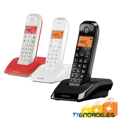 MOTOROLA S1203 Telefono DECT TRIO Colores