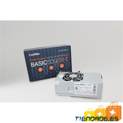 CoolBox Fuente Alim. TFX BASIC 500GR-T (CE,ROHS)