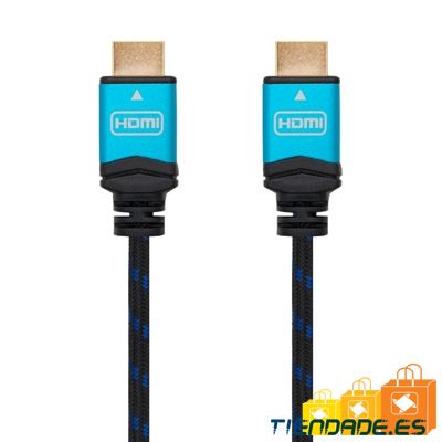 Nanocable Cable HDMI V2.0 4K@60Hz  M/M 1 M