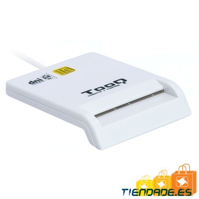 Tooq Lector de tarjetas DNIE usb 2.0 blanco