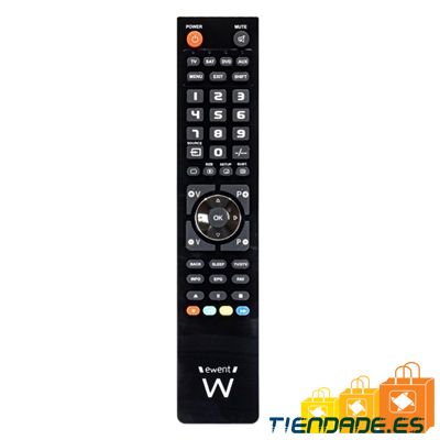 EWENT EW1570 Mando TV 4 en 1 programable x cable