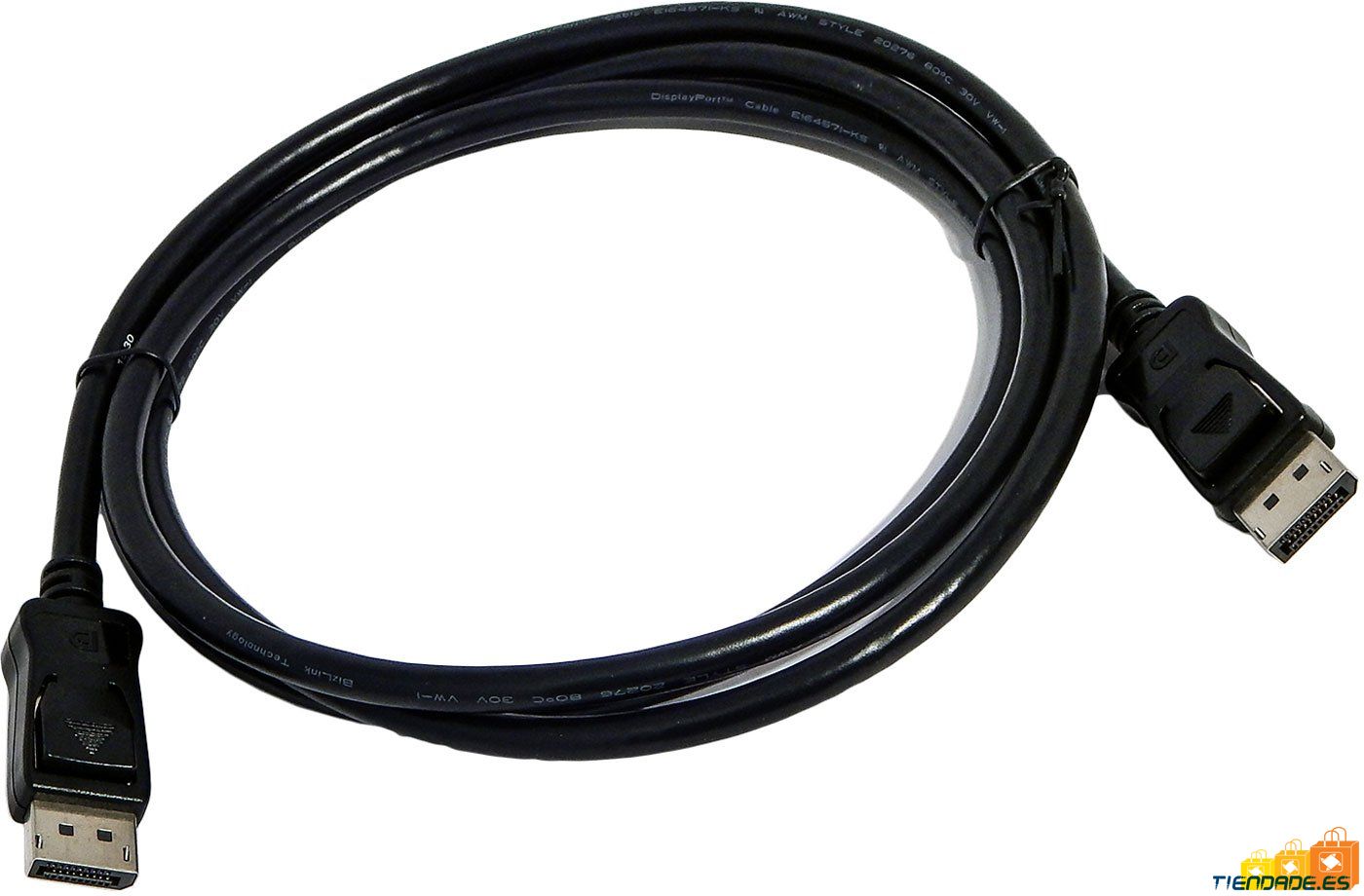 Cable display port macho a macho 1.5 metros color negro 089G-187BAA500