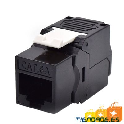 WP Keystone Cat. 6a UTP RJ45/Hembra  Negro