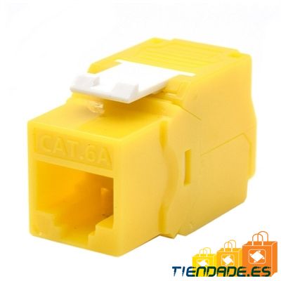 WP Keystone Cat. 6a UTP RJ45/Hembra Amarillo