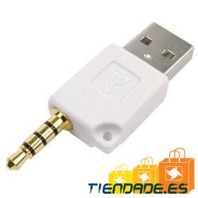 Adaptador Usb para Apple Ipod Shuffle 2, color blanco