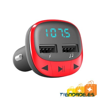 Energy sistem Car Transmitter FM Red (microSD,MP3)