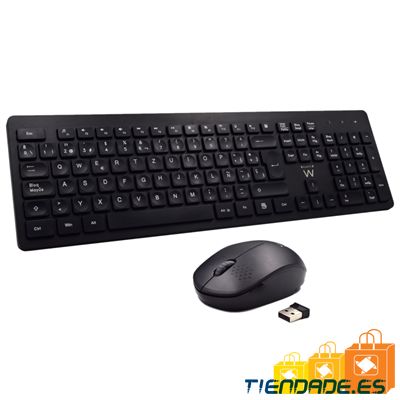 Ewent Teclado+Ratn Inalmbrico EW3256 Negro