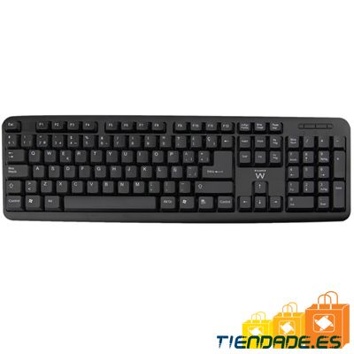 Ewent Teclado Slim EW3109 usb Negro