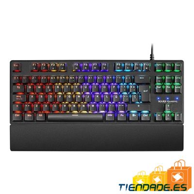 Mars Gaming Teclado MKXTKL ES 5 led tkl RED