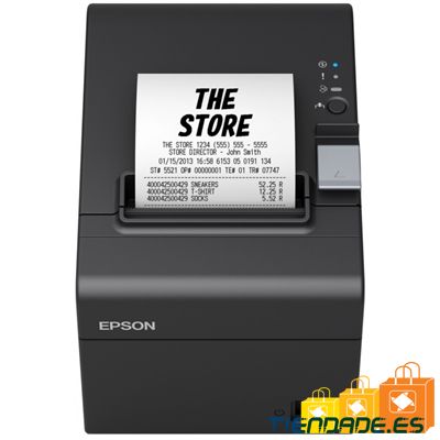 Epson Impresora Tickets TM-T20III Usb+RS232 Negra