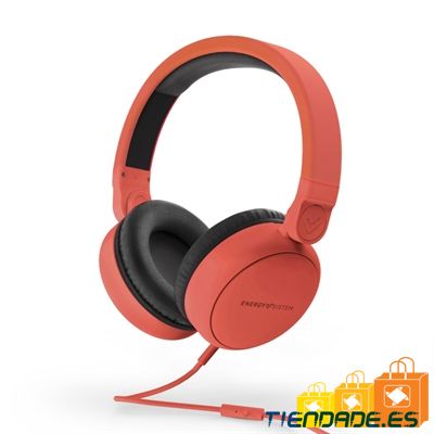 Energy Sistem Auricular Style 1 Talk Chili red