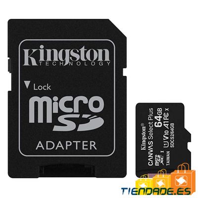 Kingston SDCS2/64GB micro SD XC clase 10 64GB c/a