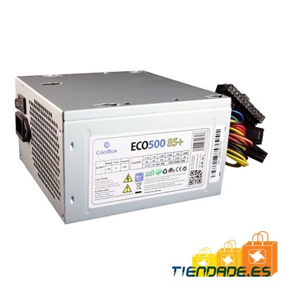 CoolBox Fuente Alim. ATX  ECO-500 85+ EFI