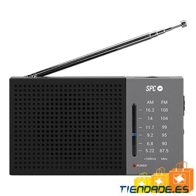 SPC Jetty Lite AM/FM Radio Gris