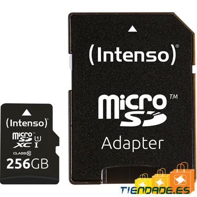 Intenso 3423492 Micro SD UHS-I Premium 256G c/adap