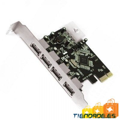 approx! APPPCIE4 Tarj. Control. PCI-E 4 Ptos USB30