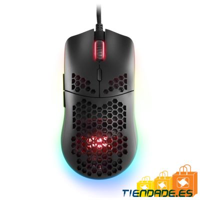 Mars Gaming MMAX Ratn Ultraligero 12400DPI Negro