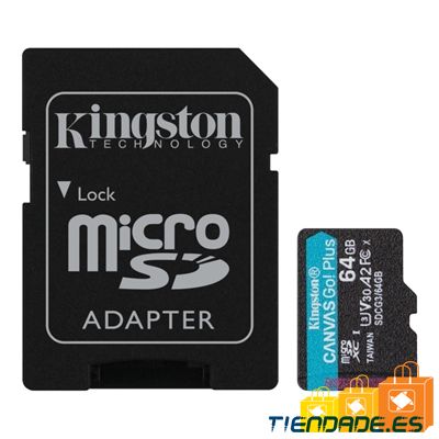 Kingston SDCG3/64GB micro SD XC clase 10 64GB c/a