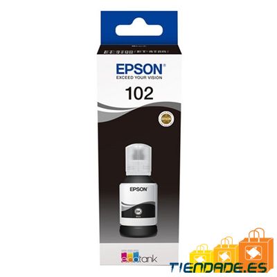 Epson Botella Tinta Ecotank 102 Negro