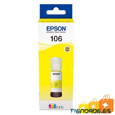Epson Botella Tinta Ecotank 106 Amarillo