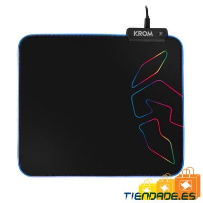 Krom Alfombrilla Gaming KNOUT RGB