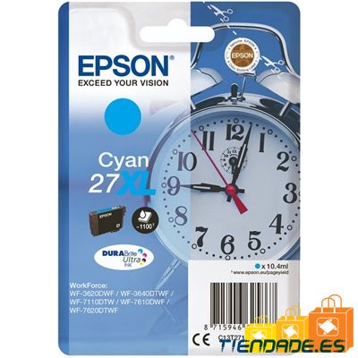 Epson Cartucho T2712XL Cyan