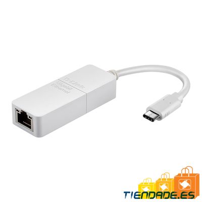 D-Link DUB-E130 Adapter USB-C a Gigabit Ether LAN