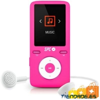 SPC Reproductor MP4+Radio 8488P 8GB Rosa